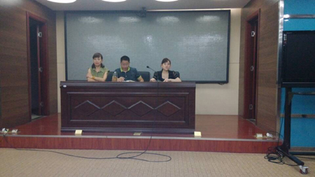 宜昌市幼儿园安全改造及班级活动展示柜采购项目开标会